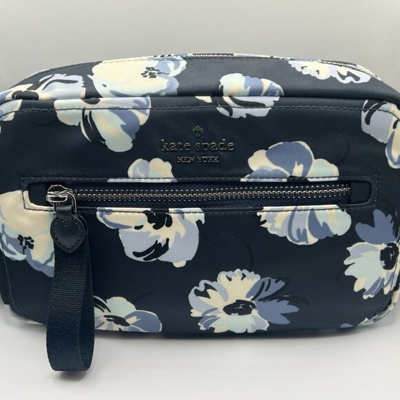 🌸 NWT Kate Spade Chelsea Regal Floral Crossbody + Coin Pouch — Navy - Picture 9 of 11